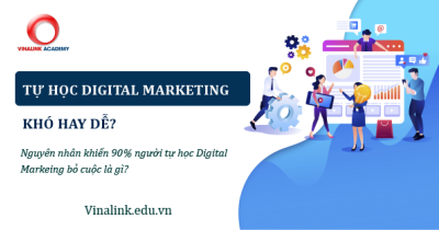 Học Marketing có khó không? 3 Sai lầm khiến 90% người tự học Digital Marketing bỏ cuộc